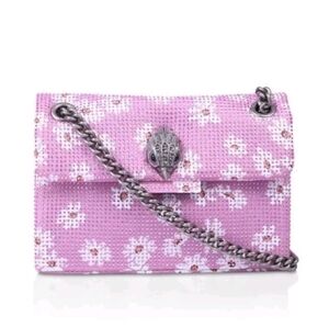 Kurt Geiger Mini Kensington Floral Rhinestone Studded Crossbody Bag
